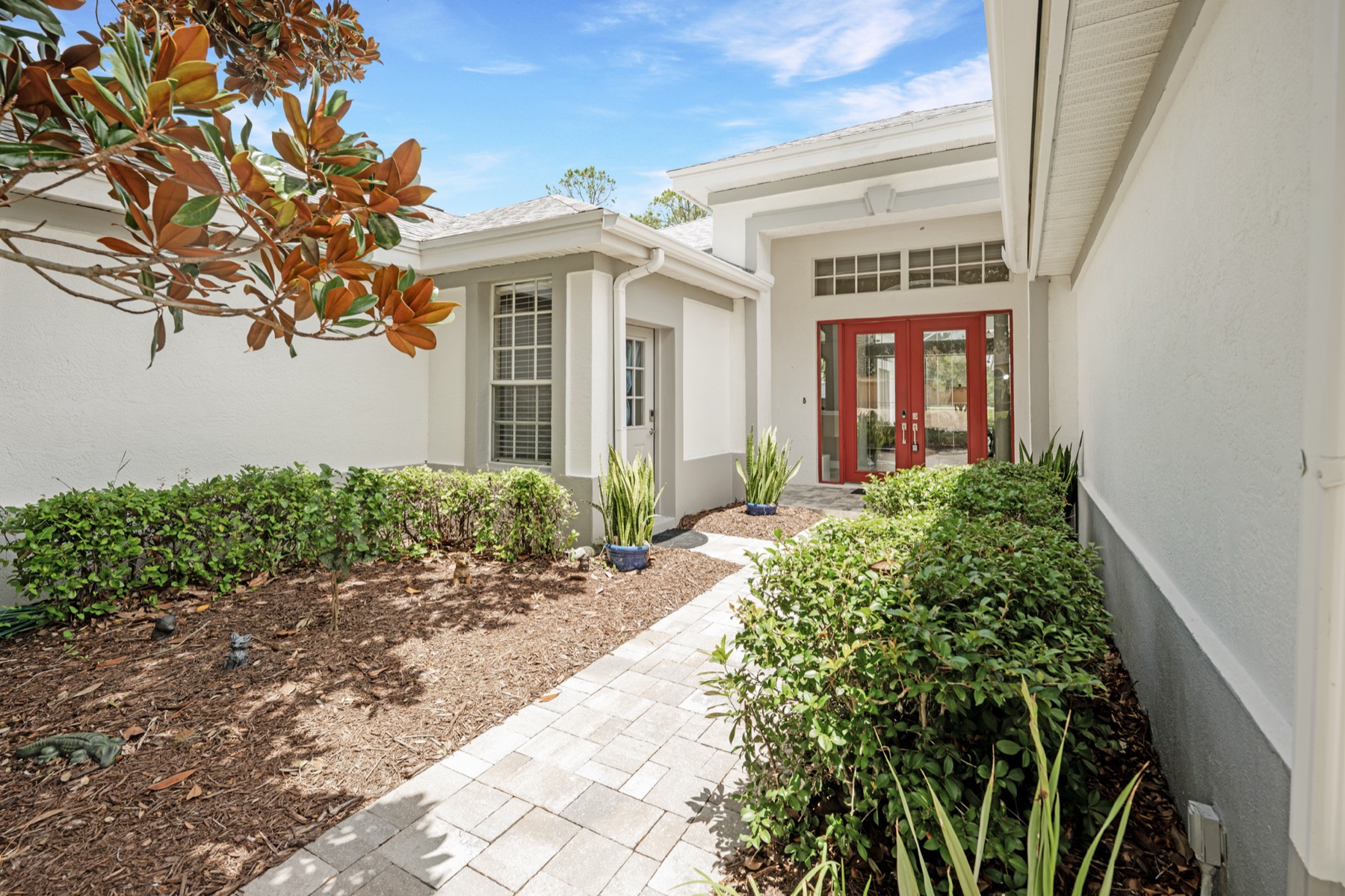 Front exterior at 5429 Burnt Hickory Dr